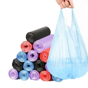 Colored Roll Garbage Bags