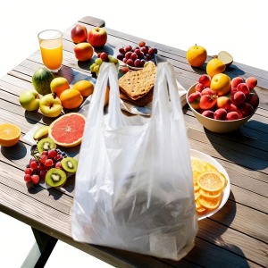 Leak-proof White Trash Bags