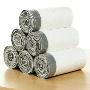 Disposable PE Drawstring Trash Bags